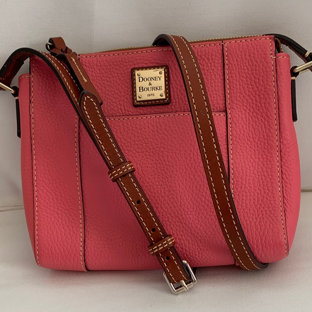 EUC - Dooney & Bourke Deep Pink Lexington Crossbody
